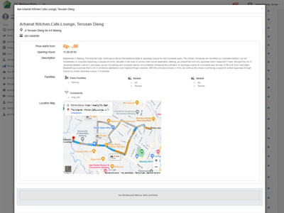 Malang Tourism Center Web Admin